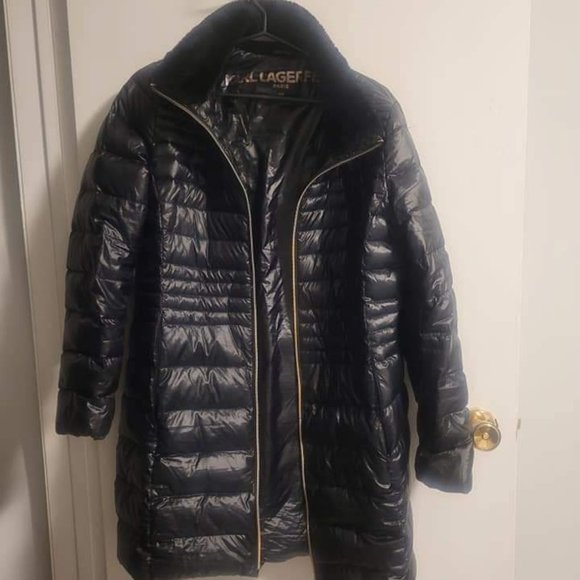 Karl Lagerfeld 3/4 length puffer coat - Picture 1 of 5